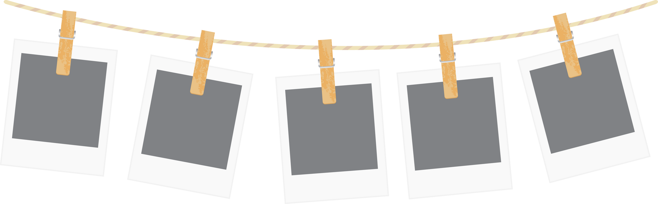 Polaroid Photos Hanging